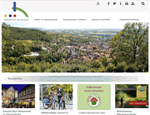 Tablet Screenshot of heppenheim.de